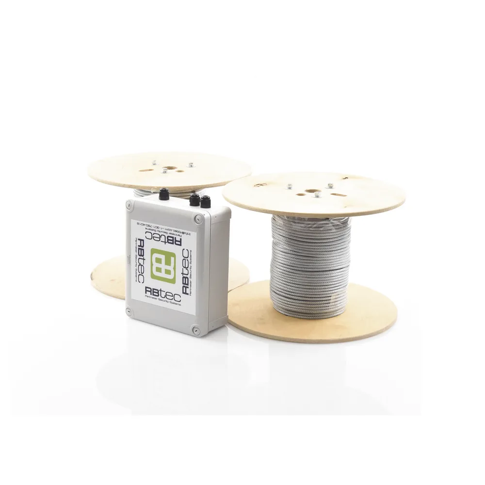 Kit IRONCLAD de Cable Sensor Perimetral Blindado / 150 m (492 ft) / 2 Zonas Independientes / Deteccion por Vibracion / Sin Falsas Alarmas / Tarjeta LPU400 / Calibracion por Software – vista 2