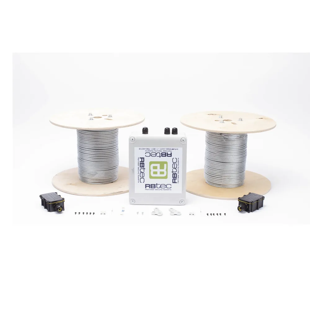 Kit IRONCLAD de Cable Sensor Perimetral Blindado / 150 m (492 ft) / 2 Zonas Independientes / Deteccion por Vibracion / Sin Falsas Alarmas / Tarjeta LPU400 / Calibracion por Software – vista 6