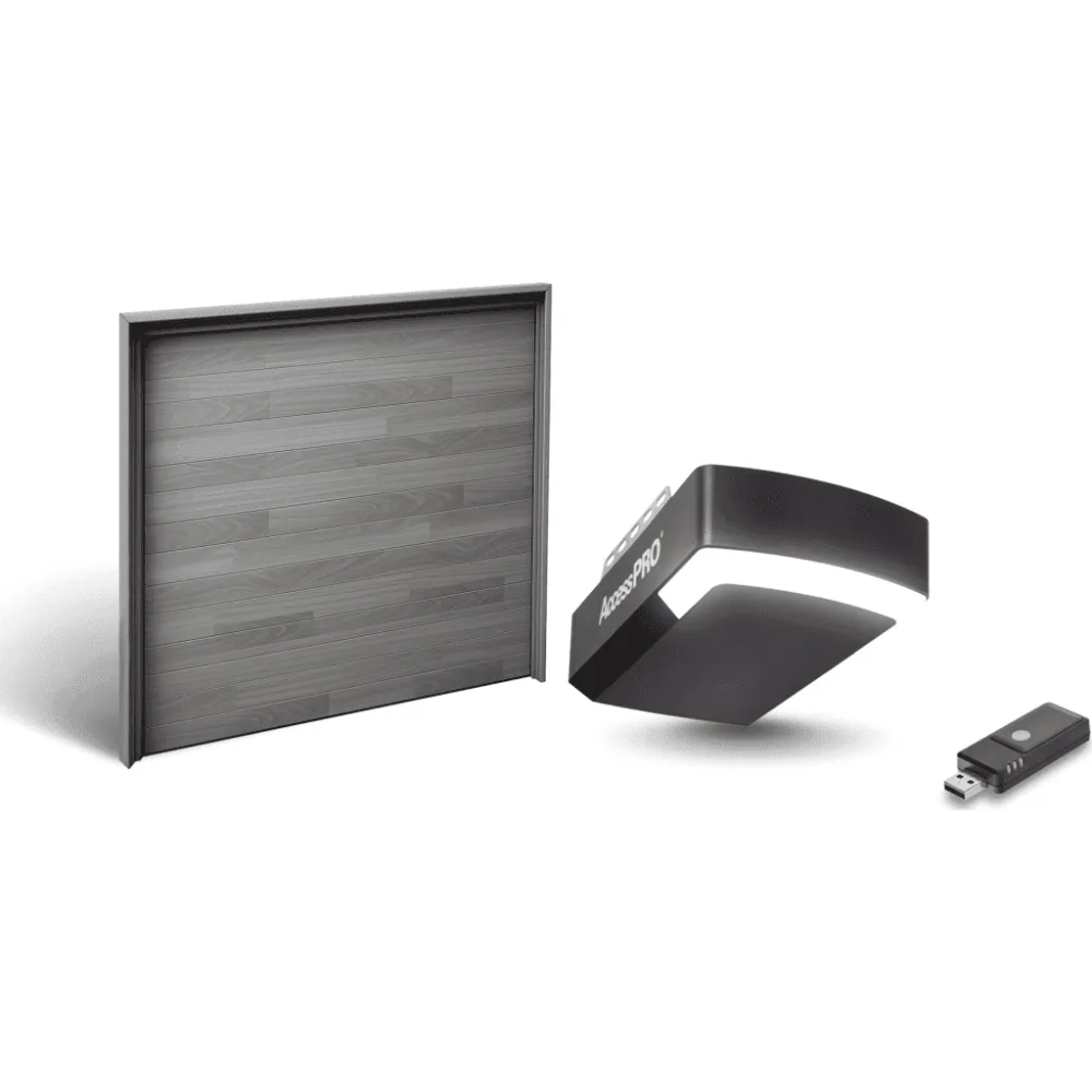 Kit Puerta de Garage 20x8 Pies / Insulada 43 mm / Motor FS1000M 1/2 HP / Interfaz WiFi ACCESSWIFI / Incluye 3 Controles