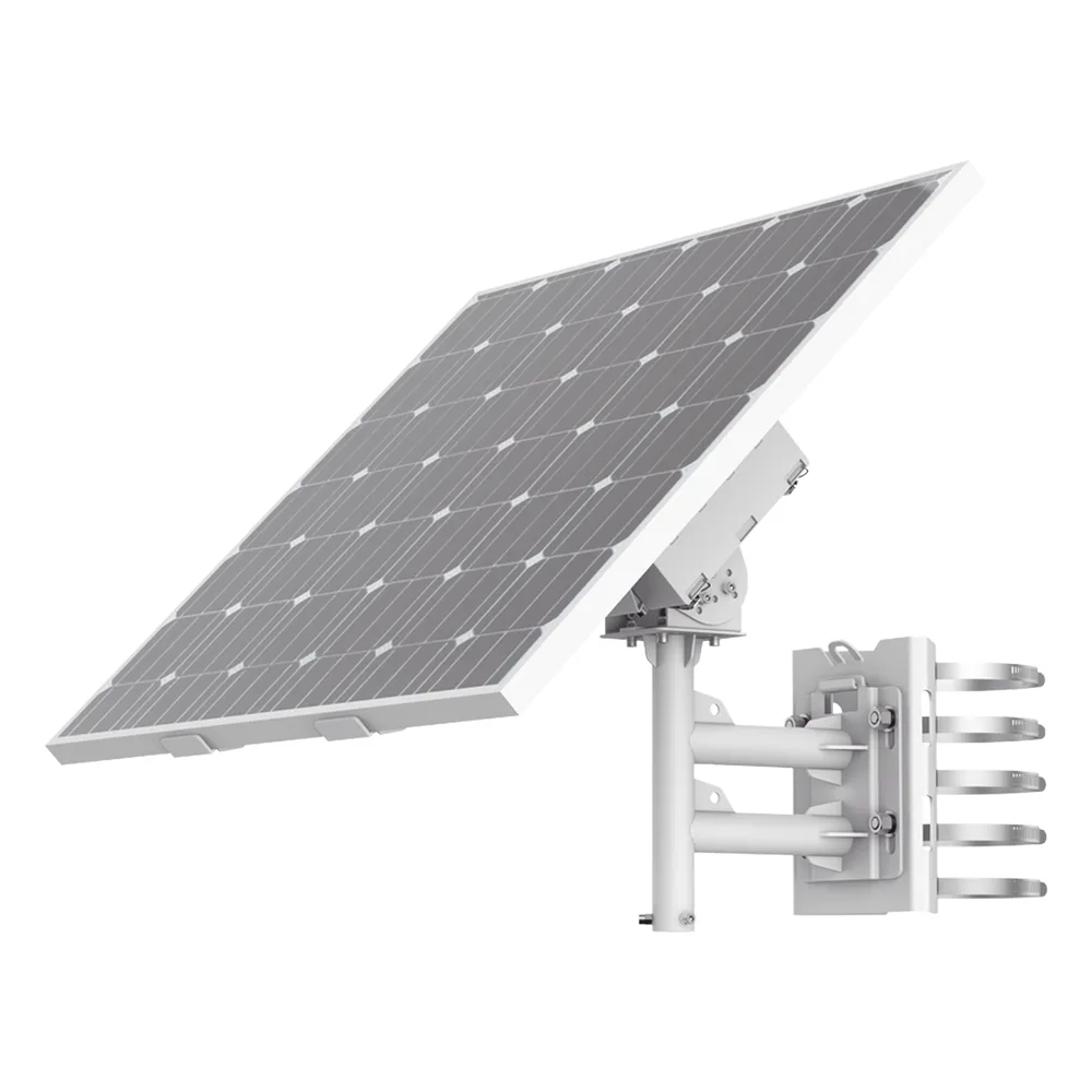 Kit Solar de alimentación / Panel Solar / Batería de Respaldo de Litio 360 Wh / 2 Salidas de 12 Vcd / Accesorios de Instalación / Uso en Exterior IP66