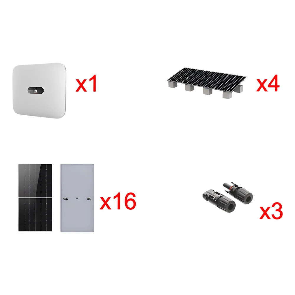 Kit Solar Interconexion / 10kW 220Vca / Inversor HUAWEI / Montaje Incluido