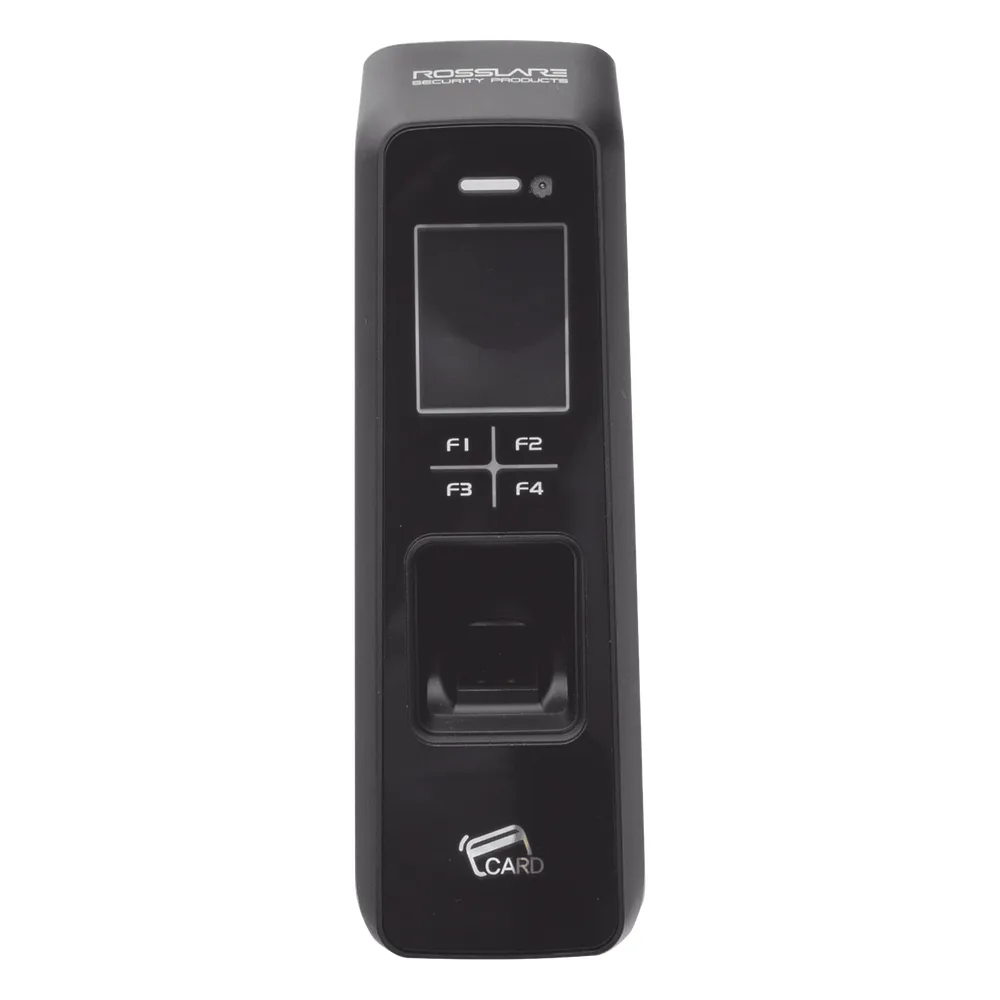 Lector de huella con LCD/ 4 Botones de Función / lector  Mifare 13.56 Mhz y Bluetooth – vista 2
