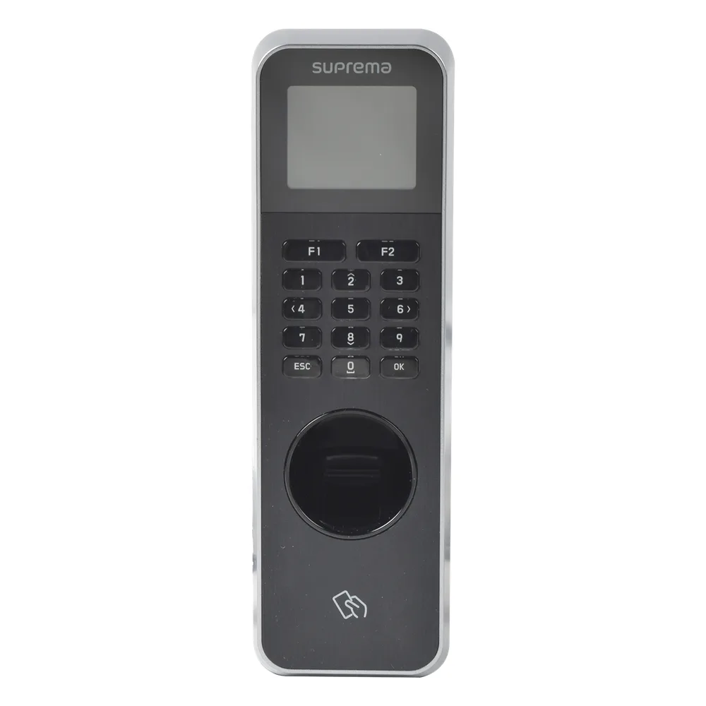 Lector de Huella IP67 Con Teclado y Lector de Tarjetas RFID(125kHz EM & 13.56MHz MIFARE, MIFAREPlus, DESFire/EV1), y BLUETOOTH, Uso para Control de Acceso y Asistencia – vista 2