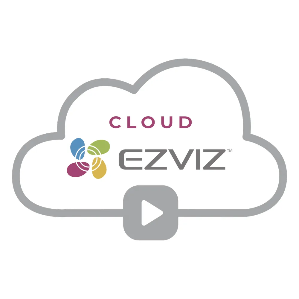 Licencia de Almacenamiento en Nube / Para 4 Cámaras / 7 Días de Retención Durante un Año / Grabación Solo por Movimiento / Compatible Exclusivamente con Dispositivos EZVIZ