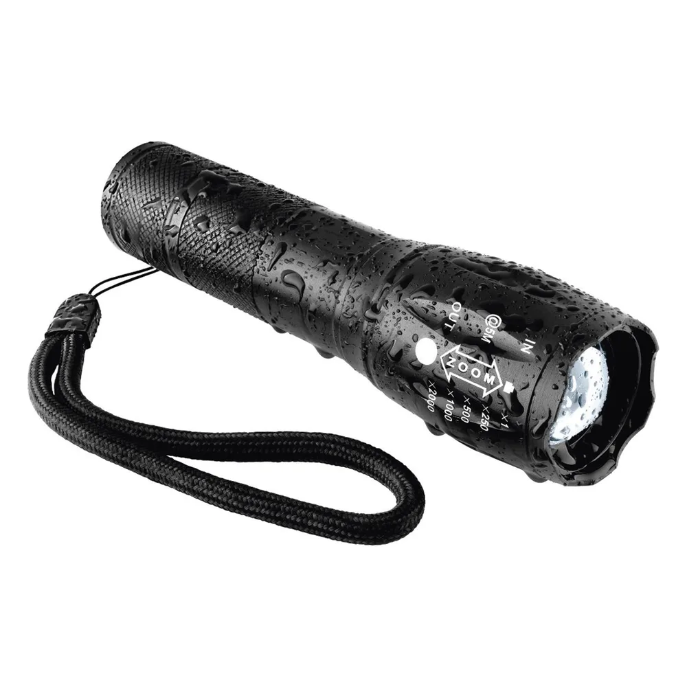 Linterna LED de Aluminio, 600 Lúmenes, IPX4, Resistente al Agua – vista 5