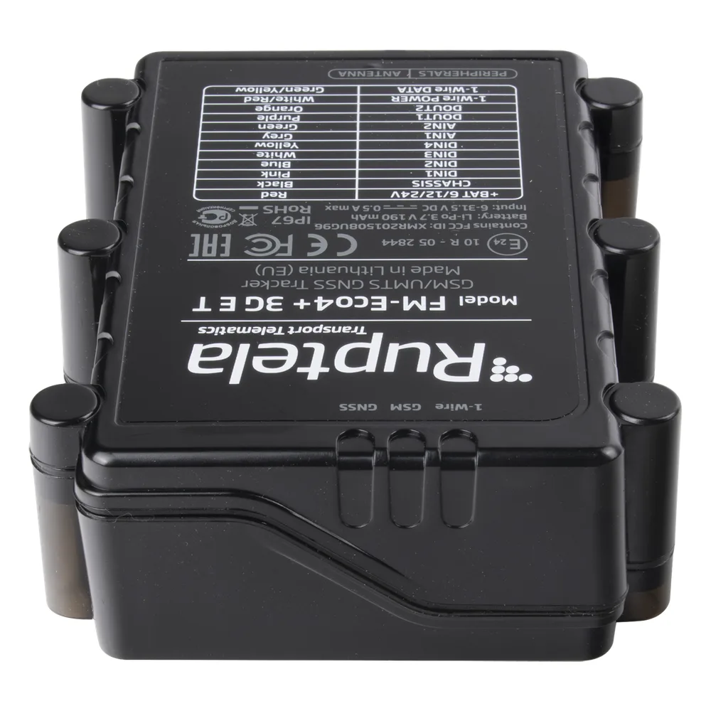 Localizador vehicular 3G / Antena Satelital Externa / Contra agua y polvo IP67 / RFID / Apagado de motor a distancia / Anti Jammer – vista 5