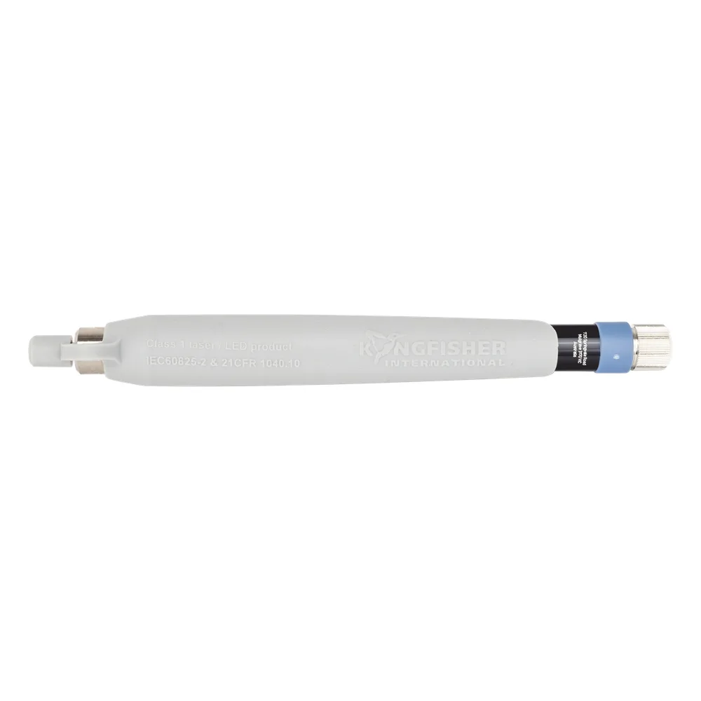 Localizador Visual de Fallos (VFL), Con Adaptador de 2.5 mm para Conectores SC, ST y FC, para Probar Conectores y Continuidad en Fibra Óptica – vista 2