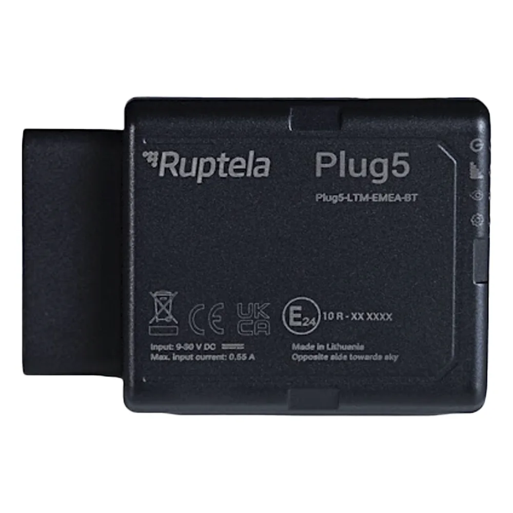 Localizador y Rastreador Vehicular GPS Avanzado Plug & Play / LTE Cat4 y LTE-M con Respaldo 2G / Lectura de Computadora de Viaje en Vehículos Compatibles / OBD, CAN, LCV y DTC / Bluetooth BLE 5.1 / Conexión por Puerto OBD / Batería Interna de Respaldo
