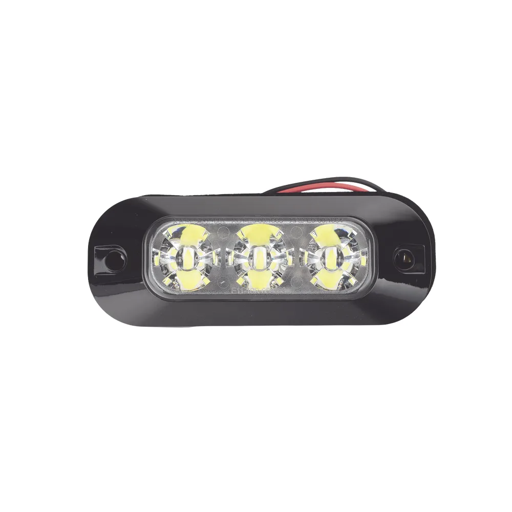 Luz Auxiliar de 3 LED, Blanco, Lente Transparente – vista 3