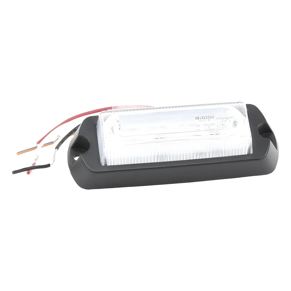 Luz Auxiliar Ultra Brillante de 8 LED's en color Rojo/Claro con mica transparente – vista 4