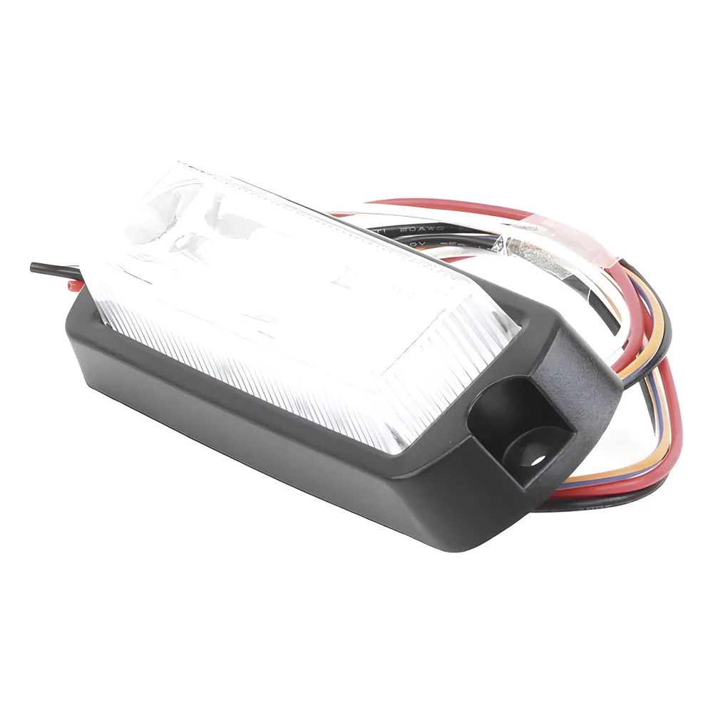 Luz Auxiliar Ultra Brillante de 8 LED's en color Rojo/Claro con mica transparente – vista 5