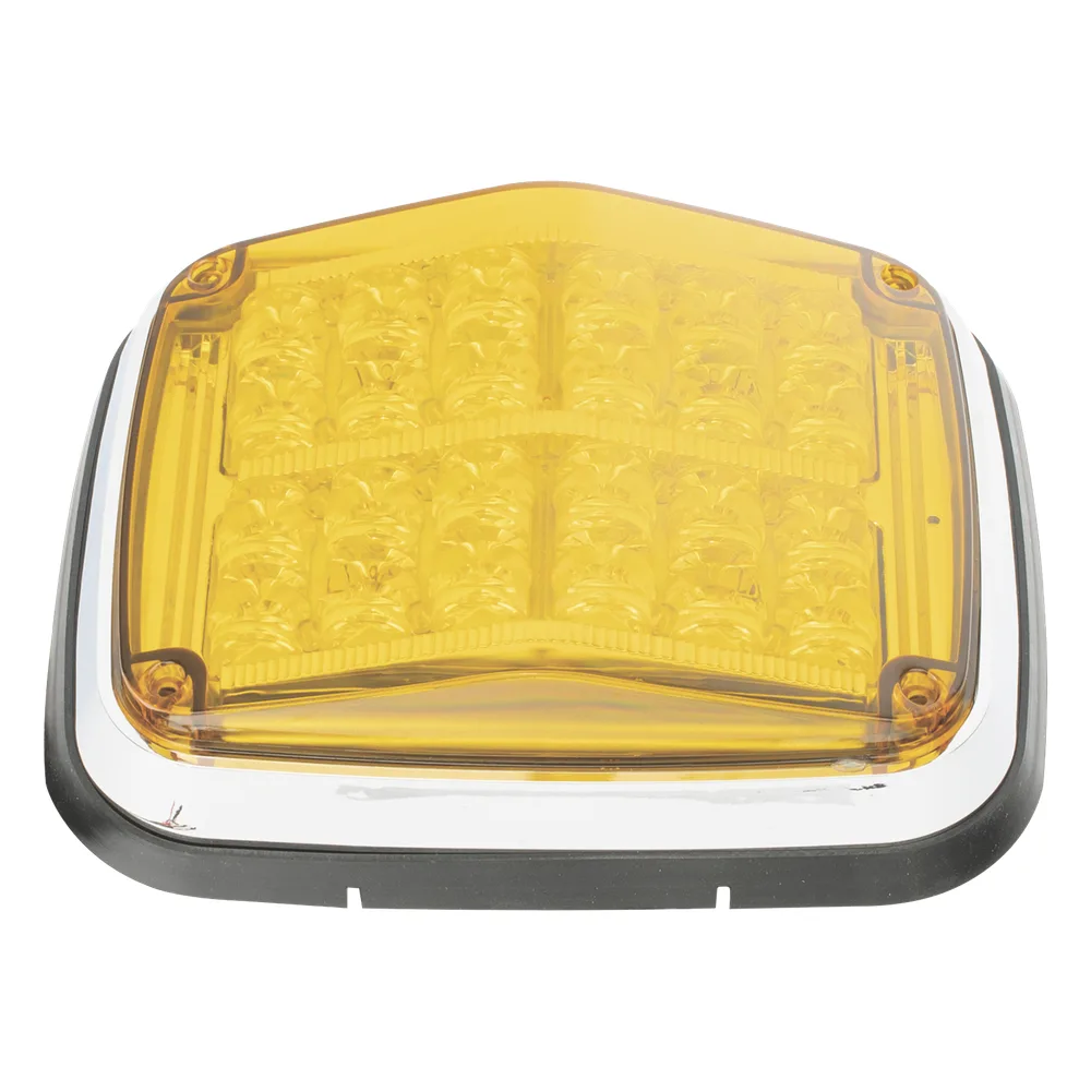 Luz de advertencia de 8 X 6", Color Ámbar, SAE,  IP67, Ideal para Ambulancias – vista 2