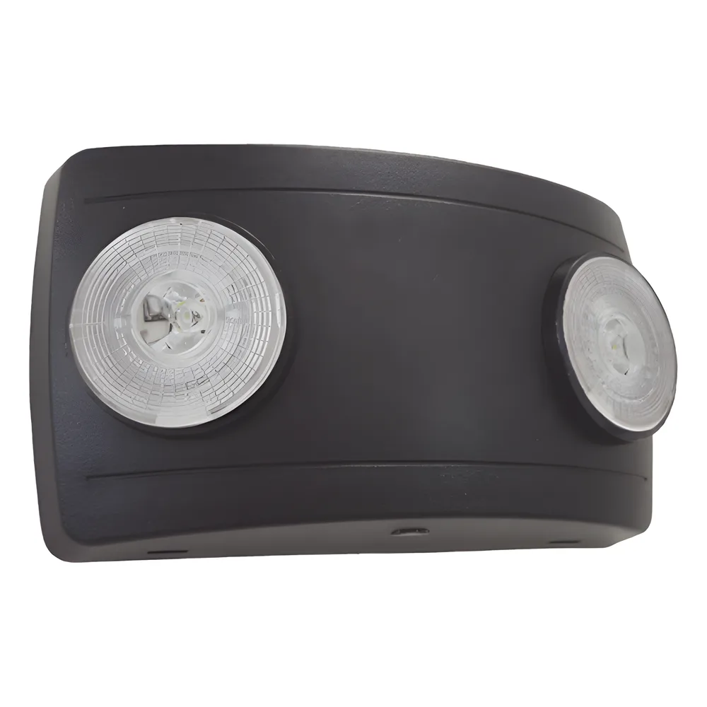 Luz de Emergencia SF660LB / 2W LED / 150 lm / 90 min Autonomía / Batería Ni-Cd / 127-240 VAC / UL 5VA / Negro