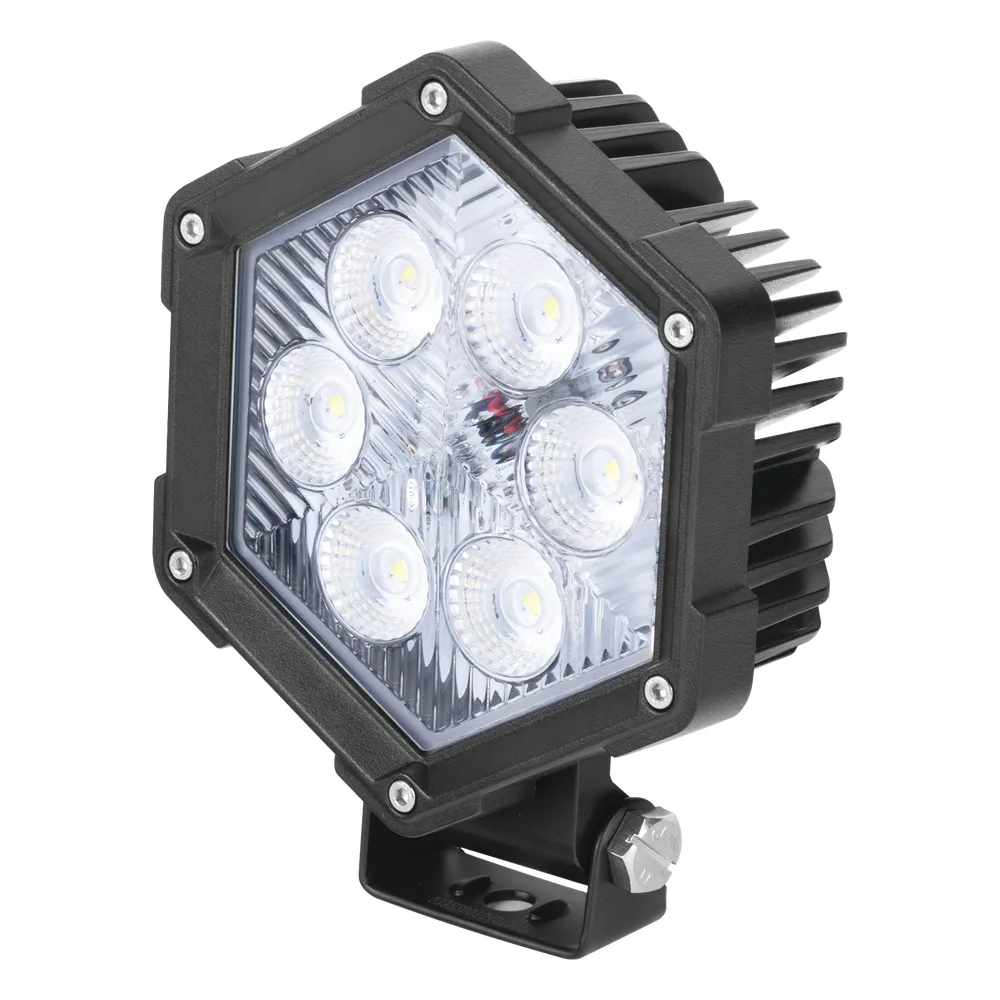 Luz de Trabajo Ultra brillante, 6 Led, 2200 Lumenes, 30 watts, 12-24 Vcc – vista 3