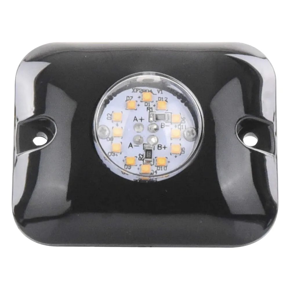 Luz Oculta Ultra Brillante con 12 LED, Color Claro