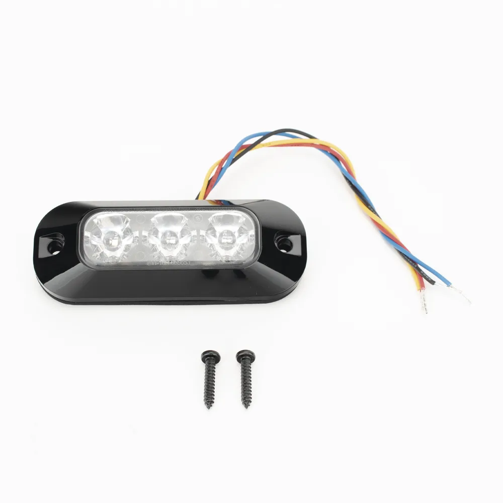 Luz perimetral de 3 LEDS color rojo – vista 6