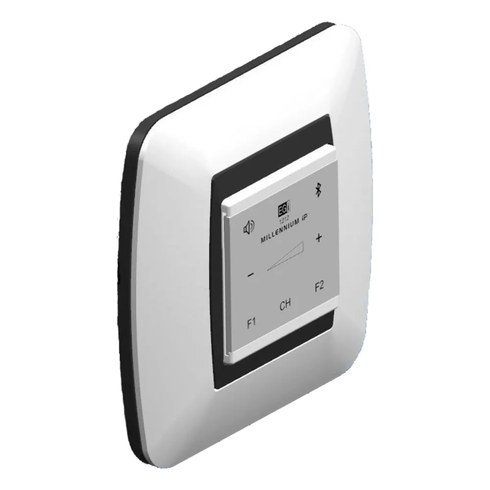 Mando Bluetooth IP | Control Táctil | Compatible Sistema Millennium | Alimentación PoE | Color Blanco | – vista 2