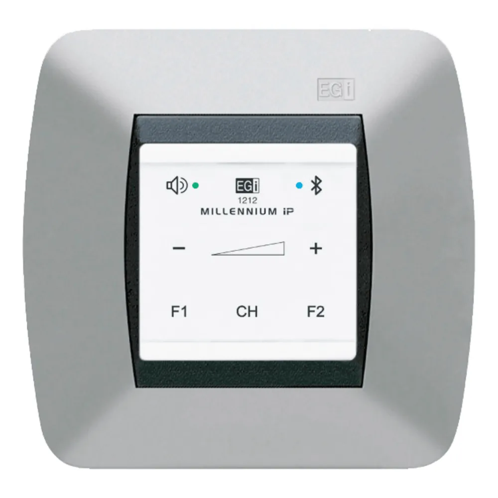 Mando Bluetooth IP | Control Táctil | Compatible Sistema Millennium | Alimentación PoE | Color Blanco |