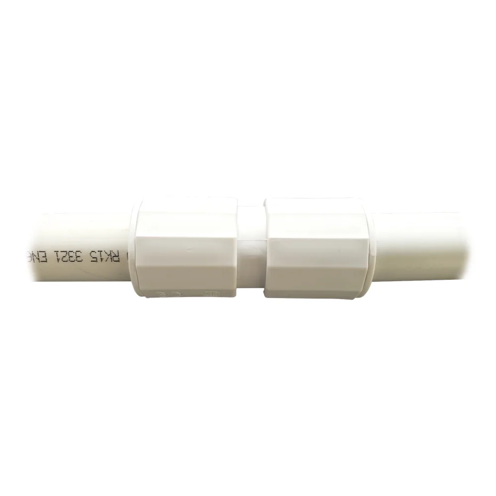Manguito / Cople Morbidx IP67 libre de halógenos para unir tubería rígida de 20 mm (3/4) permite una instalación hermética no necesita pegamento – vista 2