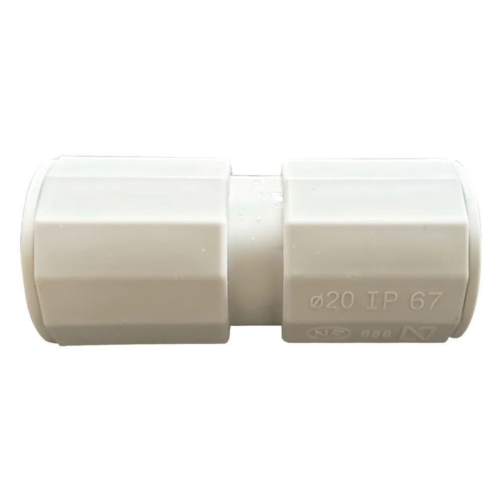Manguito / Cople Morbidx IP67 libre de halógenos para unir tubería rígida de 20 mm (3/4) permite una instalación hermética no necesita pegamento – vista 3