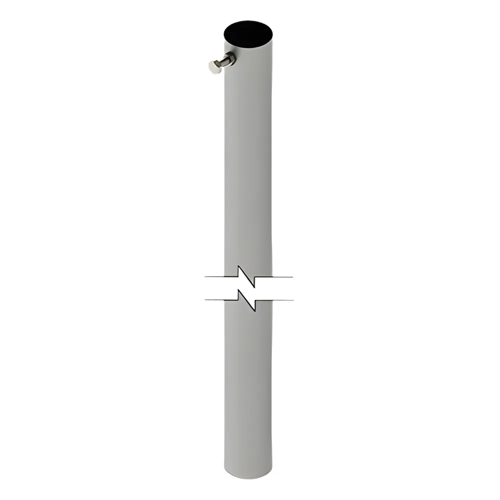 Mástil de 3 metros, 1-1/4" Diam. (Requiere accesorios de Instalación).