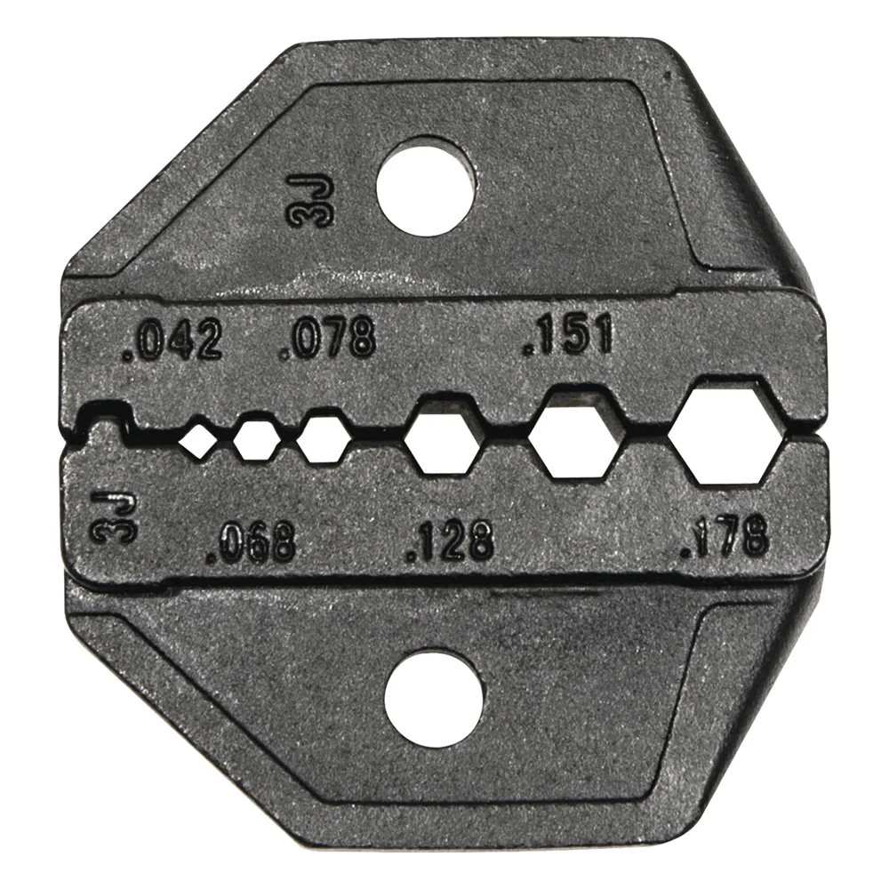 Matriz Ponchadora para RG174, RG179 y Belden 8218. Compatible con Pinza Ponchadora VDV200-010