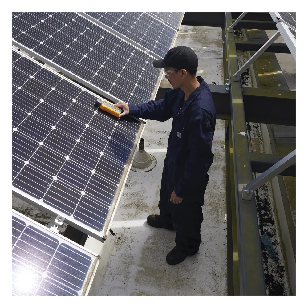 Medidor de Radiación Solar para Instalación, Mantenimiento y Generación de Informes de Paneles Solares o Sistemas Fotovoltaicos, Medida instantánea de hasta 1400 W/m² – vista 6