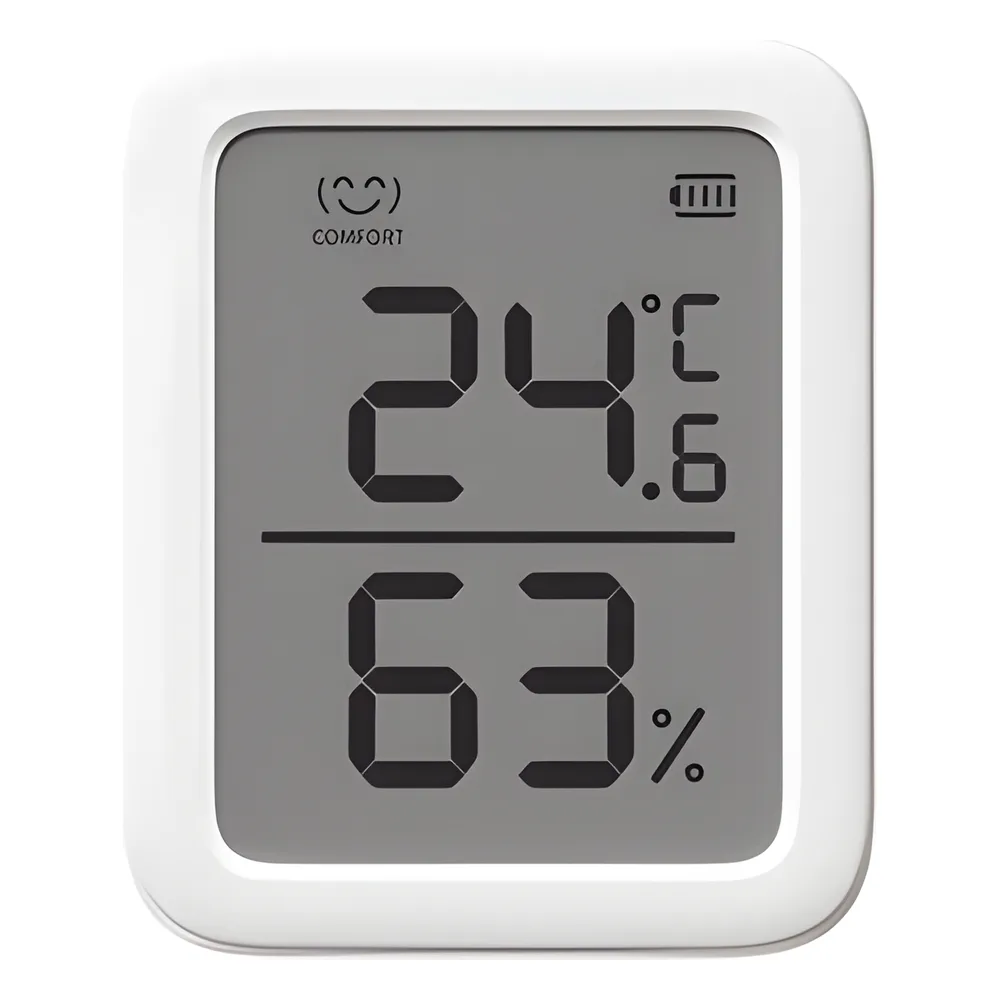 Medidor de temperatura y humedad Datos en pantalla / inalámbrico BLUETOOTH compatible con HUB SwitchBot – vista 2