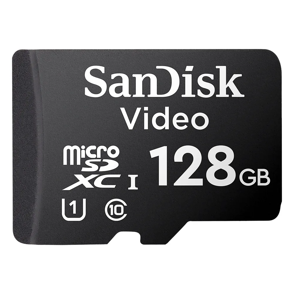 Memoria microSD SanDisk 128GB / Alta Resistencia / Videovigilancia / Clase 10