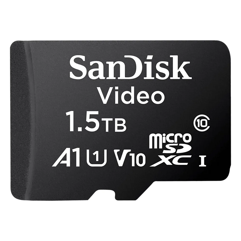 Memoria microSD SanDisk 1.5TB (1500 GB) / Alta Resistencia / Videovigilancia / Clase 10