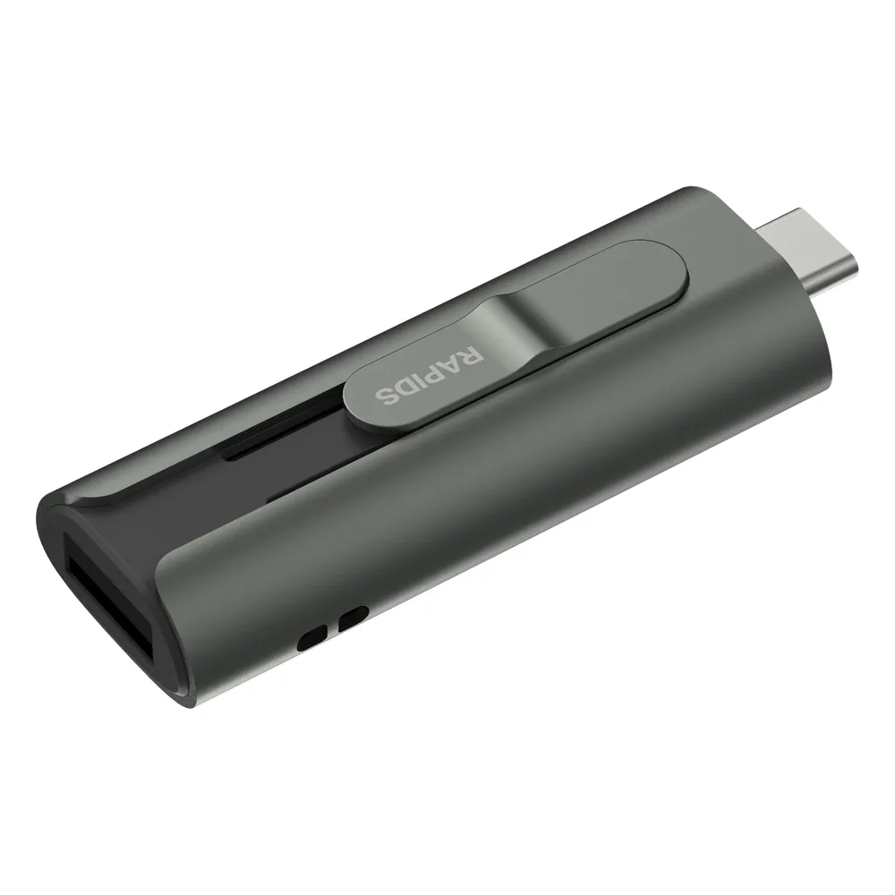 Memoria USB Dual impulsado por SSD Core / 512 GB / USB-C y USB-A / 1000 MB/s de Escritura – vista 5