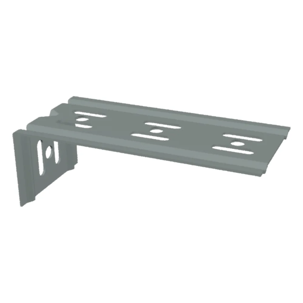 Ménsula económica, para montaje en pared, para anchos de charola de 150mm, con acabado Electro Zinc