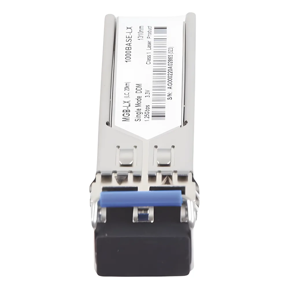(MGB-LX v1) Transceptor mini-GBIC SFP 1G LC Duplex para fibra monomodo 10Km – vista 2
