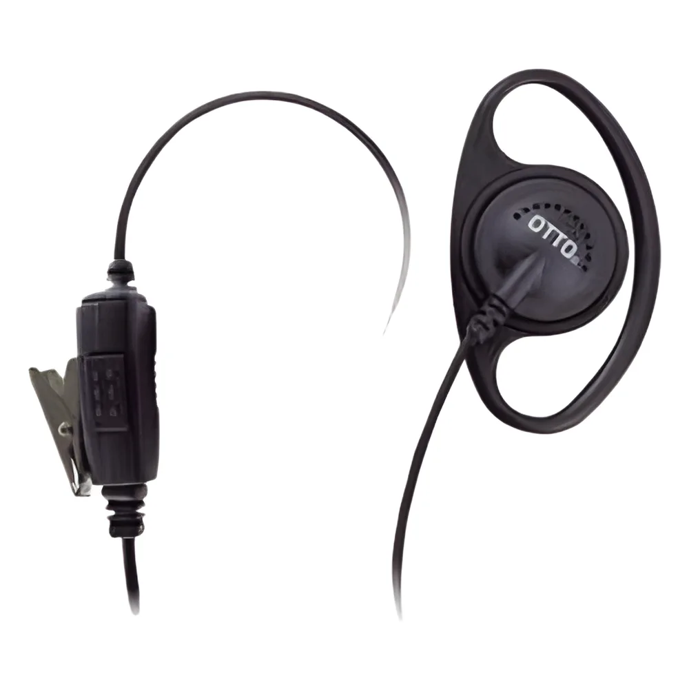 Micrófono-Audífono tipo Anillo, Cable con 40 lbs de Resistencia. KENWOOD NX-340/320/420, TK-3230/3000/3402/3312/3360/3170