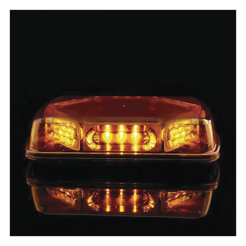 Mini Barra con 18 Poderosos LEDs, Color Ámbar Con Montaje Magnetico – vista 4