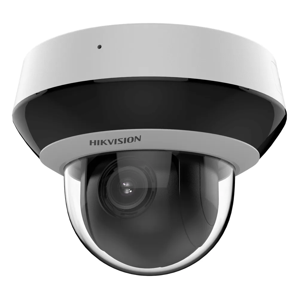 Mini Domo PTZ IP 4 Megapixel / 4X Zoom / Micrófono y Bocina Integrada / ACUSENSE / H.265+ / 20 mts IR EXIR / WDR / PoE / IK10 / IP66 / DarkFighter /  / Micro SD – vista 2