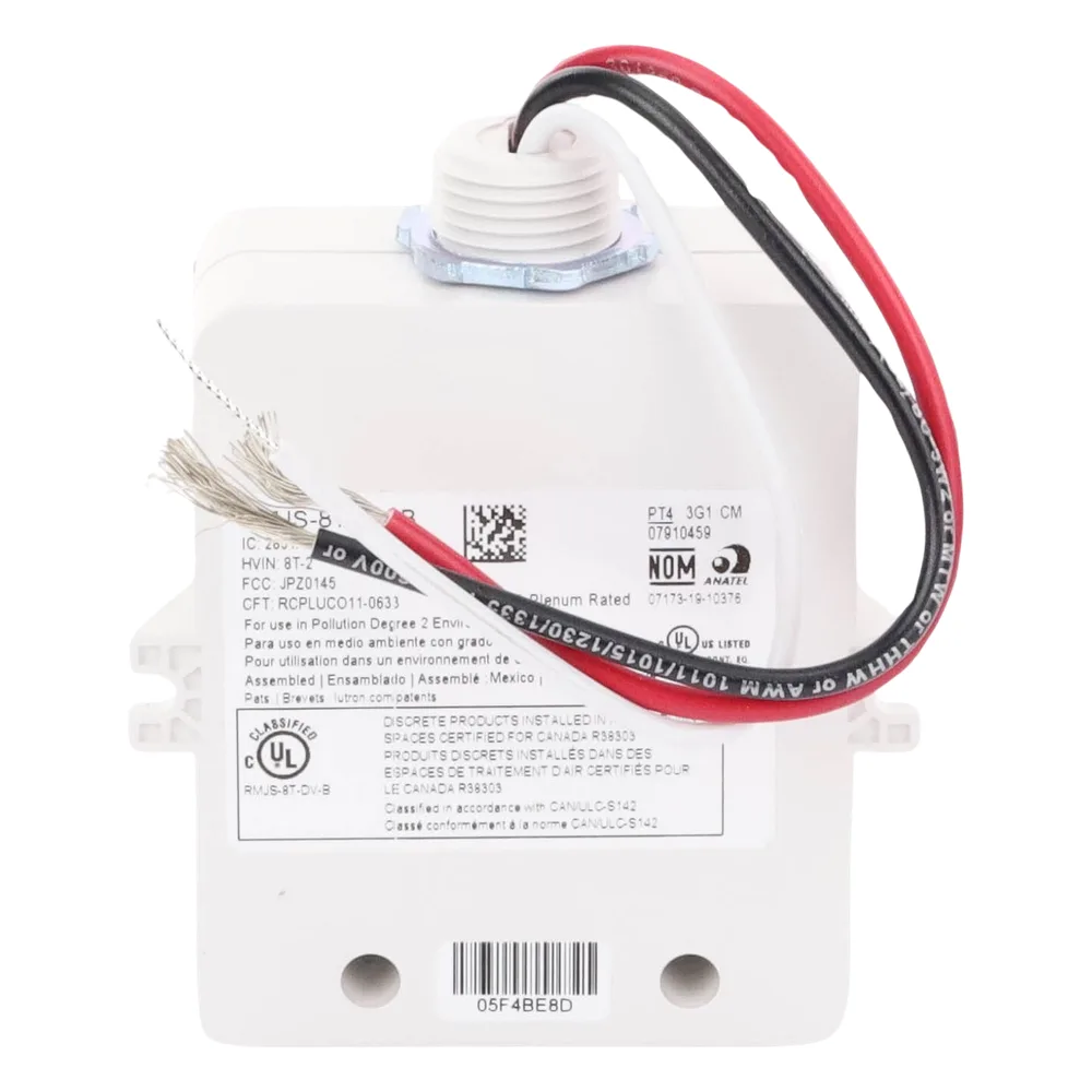 Módulo de atenuación inalámbrico PowPak con control 0-10 V, 8 A, 120/277 V, para balastros y drivers LED, compatible con controles Pico, sensores Radio Powr Savr y hub Vive – vista 2