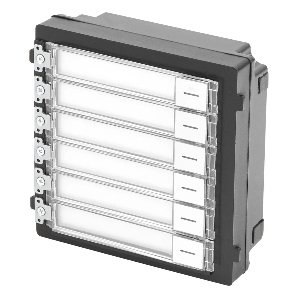 Módulo de Botones Para Videoportero Modular / Llamada de un solo Toque / Soporta Hasta 6 Monitores Principales – vista 4