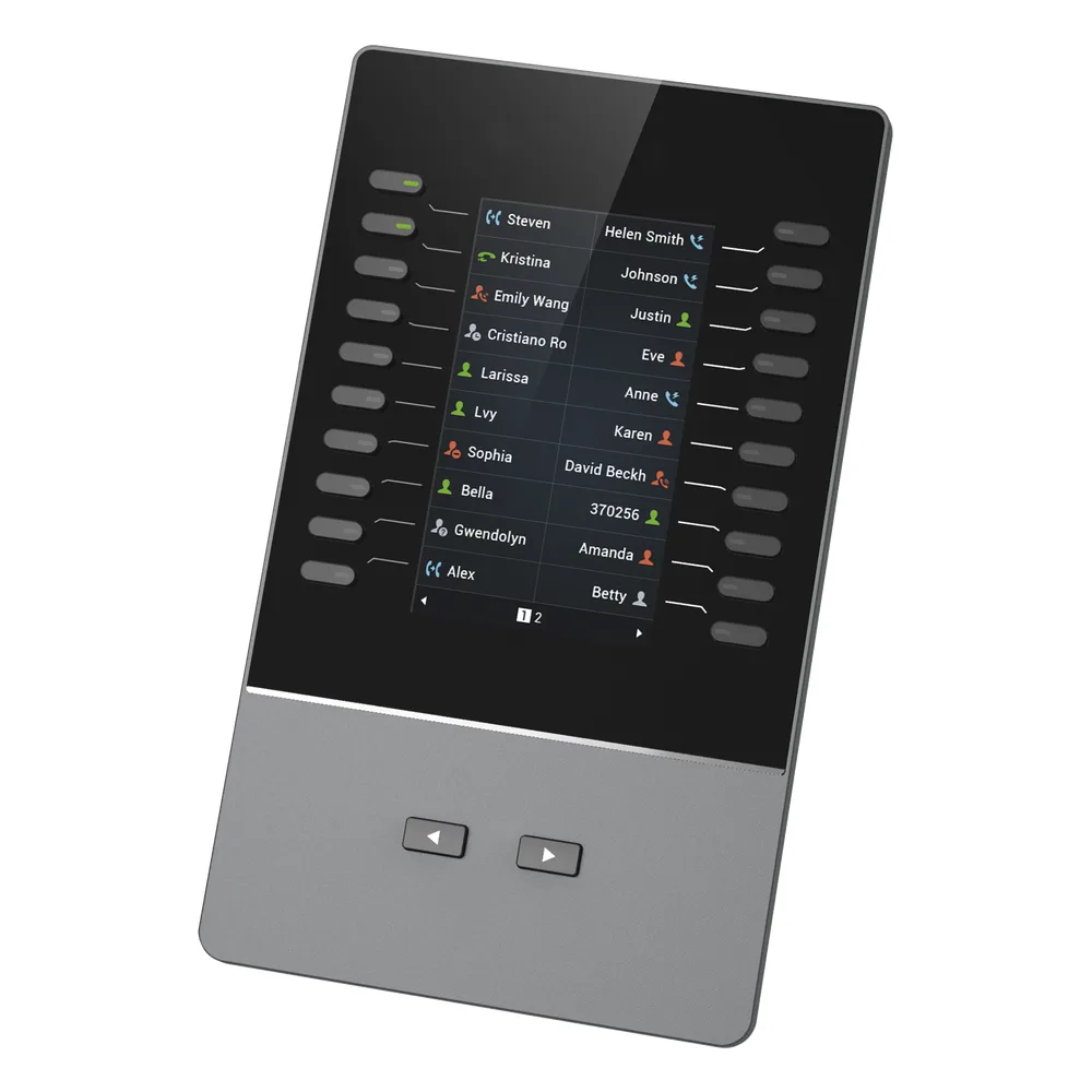 Modulo de extensión para modelos GRP2615, GRP2624, GRP2650 & GRP2670 y al Videoteléfono IP GXV3350 & GXV3450 de Grandstream. – vista 3