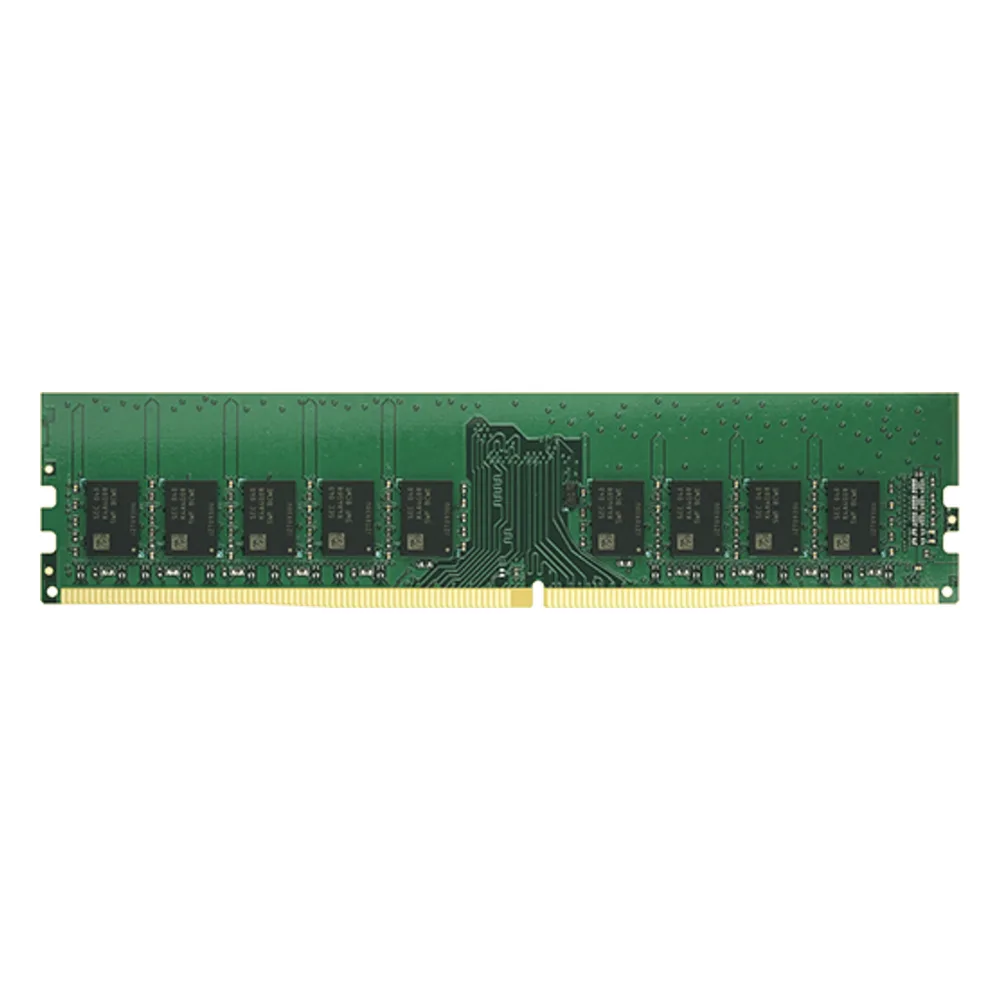 Módulo de Memoria DDR4 ECC Unbuffered DIMM | 16GB | 2666 MHz | Compatible con Series SA: SA3400D, SA3200D / Series UC: UC3400, UC3200 / Series 21: RS4021xs+, RS3621xs+, RS3621RPxs, RS2821RP+, RS2421RP+, RS2421+ / Series 19: RS1619xs+ /  Series 18: