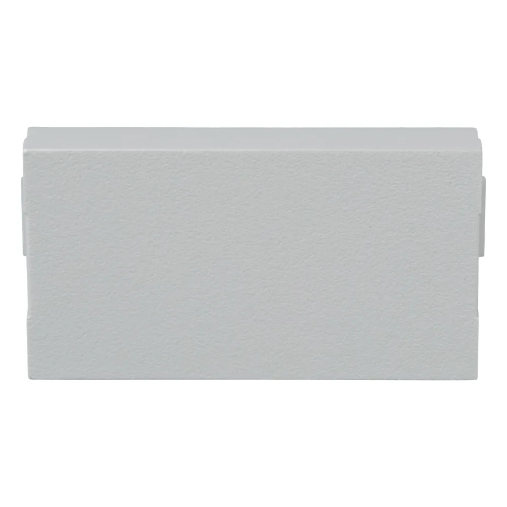 Módulo de Tapa Ciega (Inserto Ciego), de 1/3, Color Blanco, 1 Pieza