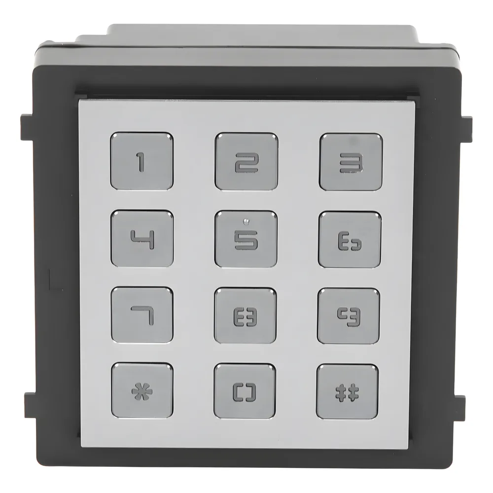 Módulo de Teclado para Frente de Calle  Modular / Desbloqueo de Puerta Mediante Código / Llamada a monitor. – vista 2