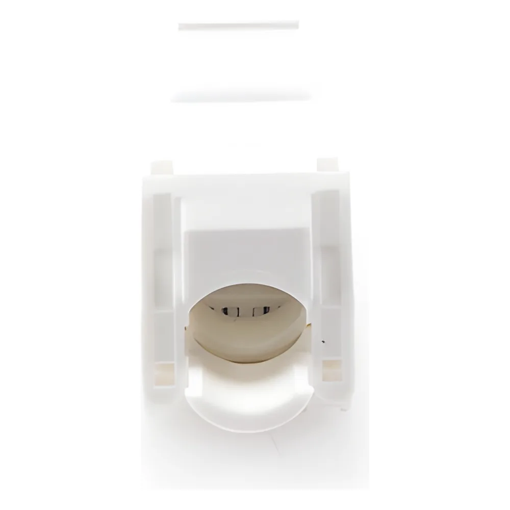 Módulo Jack Keystone Cat6A (Toolless), con Terminación en Ángulo 180 Grados Color Blanco, Compatible con Faceplate y Patchpanel Linkedpro – vista 3