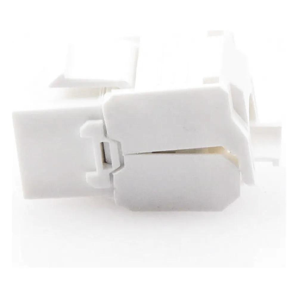 Módulo Jack Keystone Cat6A (Toolless), con Terminación en Ángulo 180 Grados Color Blanco, Compatible con Faceplate y Patchpanel Linkedpro – vista 4