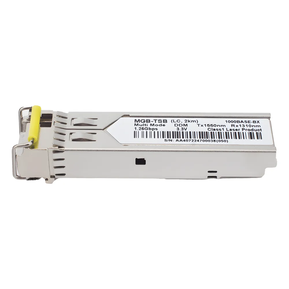 Módulo mini-GBIC SFP-Port 1000BASE-BX (WDM, TX:1550nm), 2 km (-40~85 grados C) – vista 4