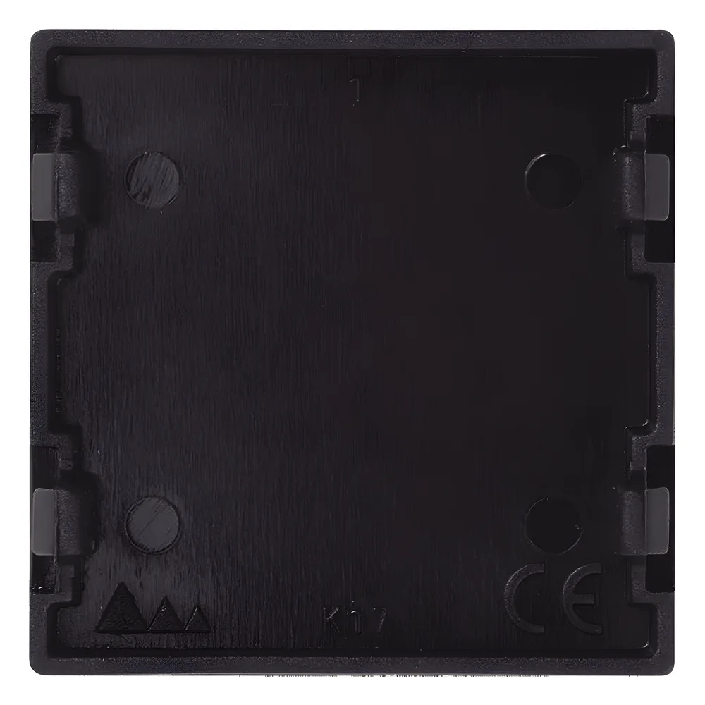 Módulo Placa Ciega Color Grafito / (K17/14) – vista 2