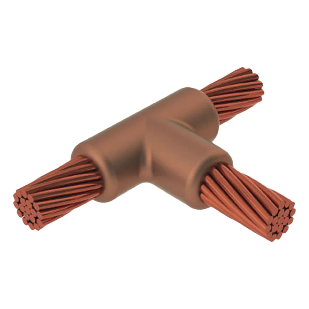 Molde para Soldadura exotémica tipo T para cable 1/0 AWG - 1/0 AWG.
