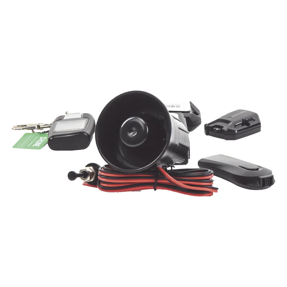 (MONITOREO en APP) Kit de Alarma Vehicular Profesional de 2 vías y control LCD con modulo CM2500 Incluye  GPS X1-MAX LTE – vista 2