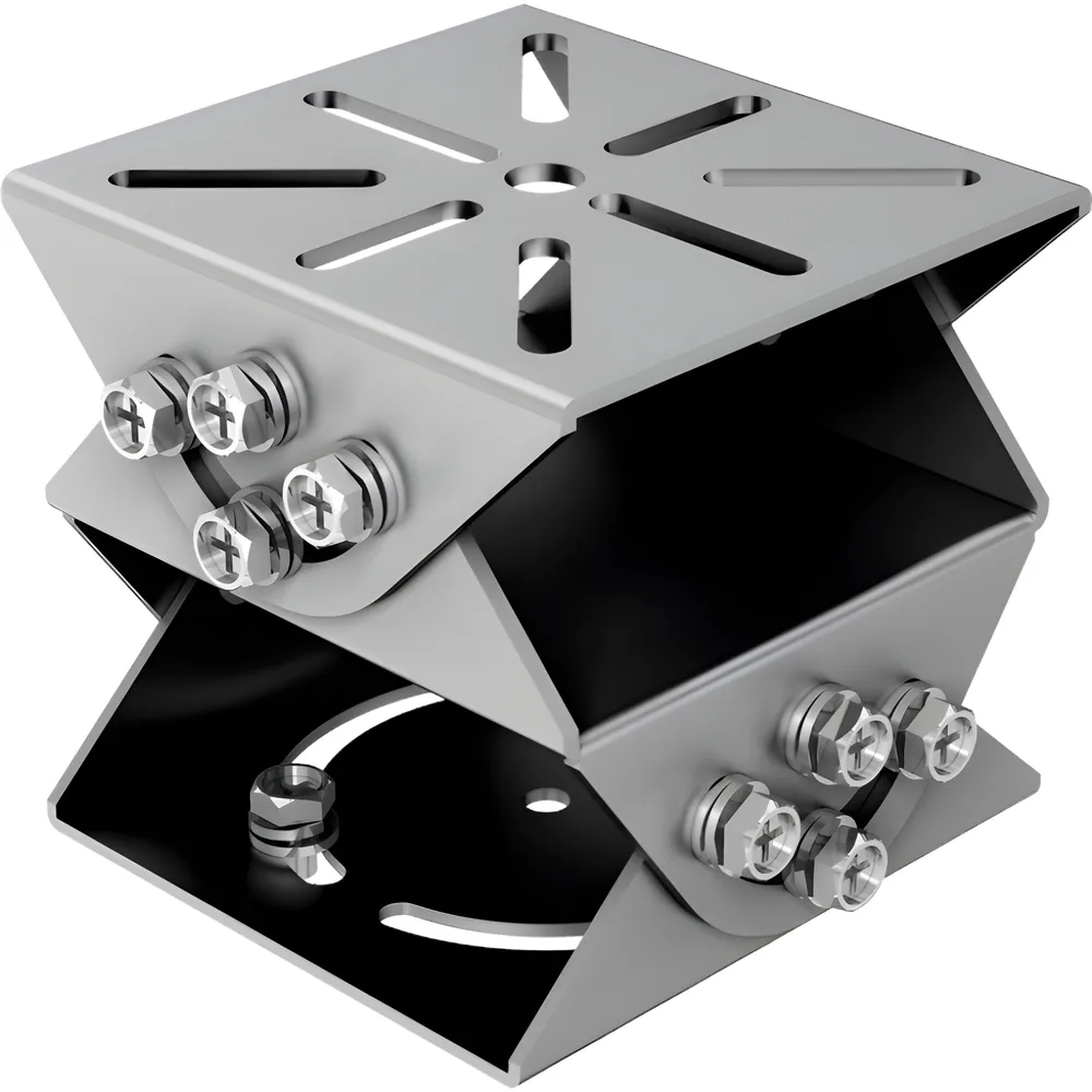 Montaje de Conexión PT para Cámaras IDS-TCM403 / Fabricado en Aluminio / Anticorrosivo – vista 2