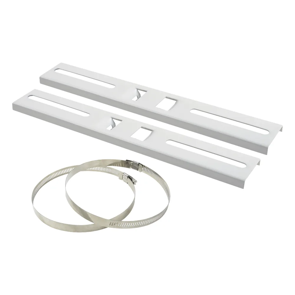 Montaje de Metal para Poste Universal para Gabinetes de Ancho Hasta 30 cm.